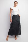 Knit Cargo Skirt