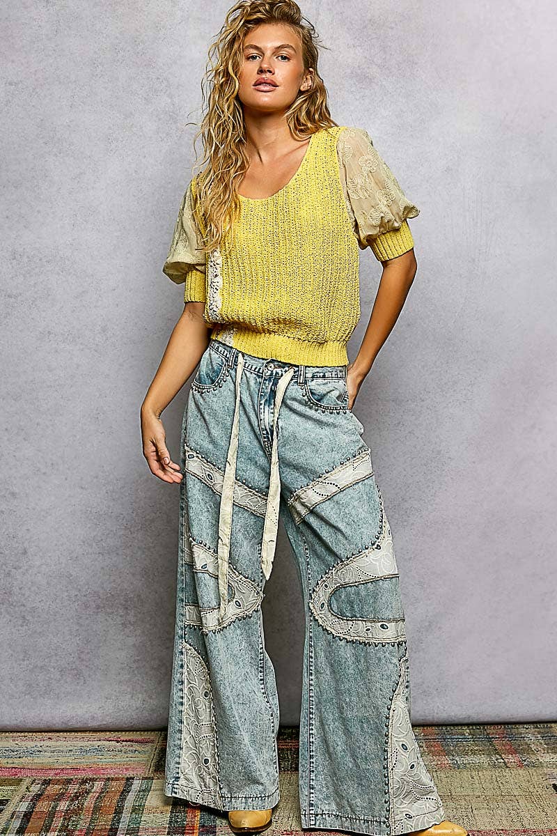 POL: Balloon Sleeve Sweater