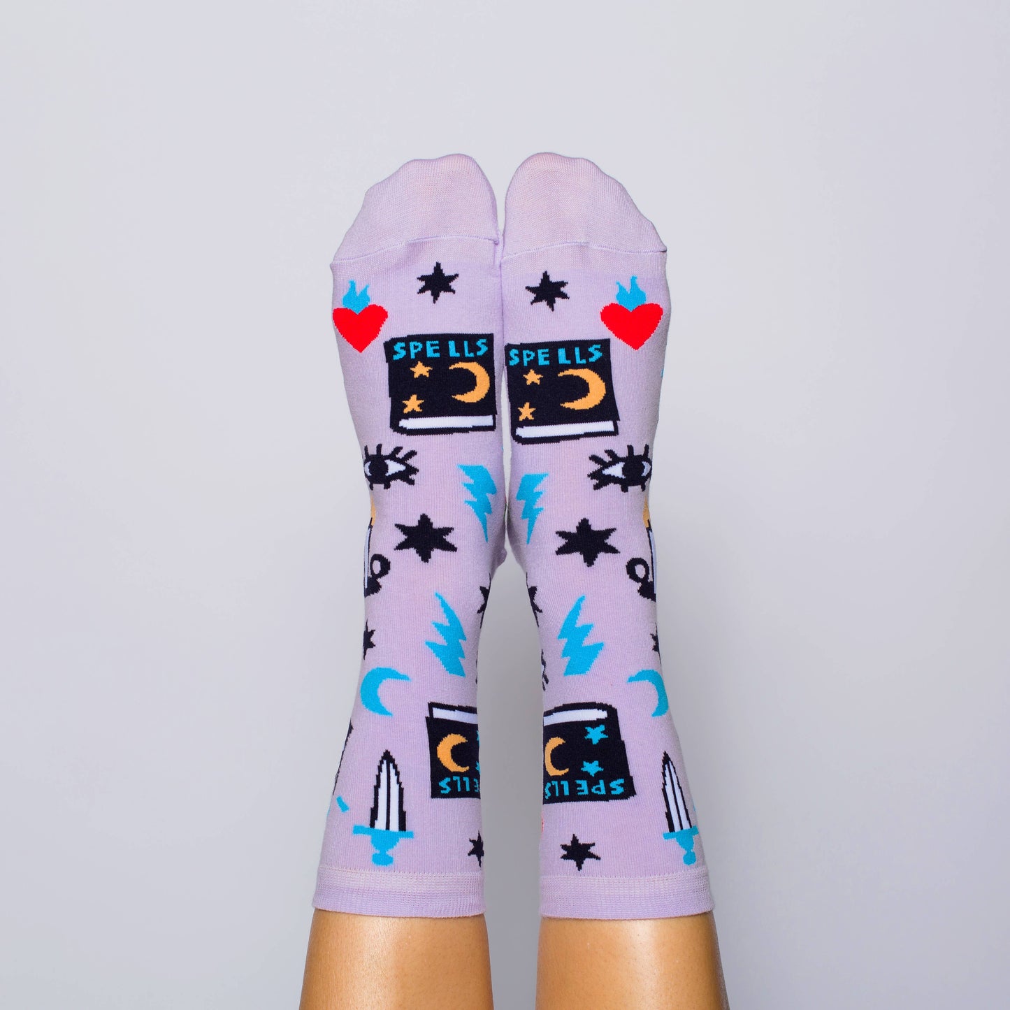Witchy Spells Socks