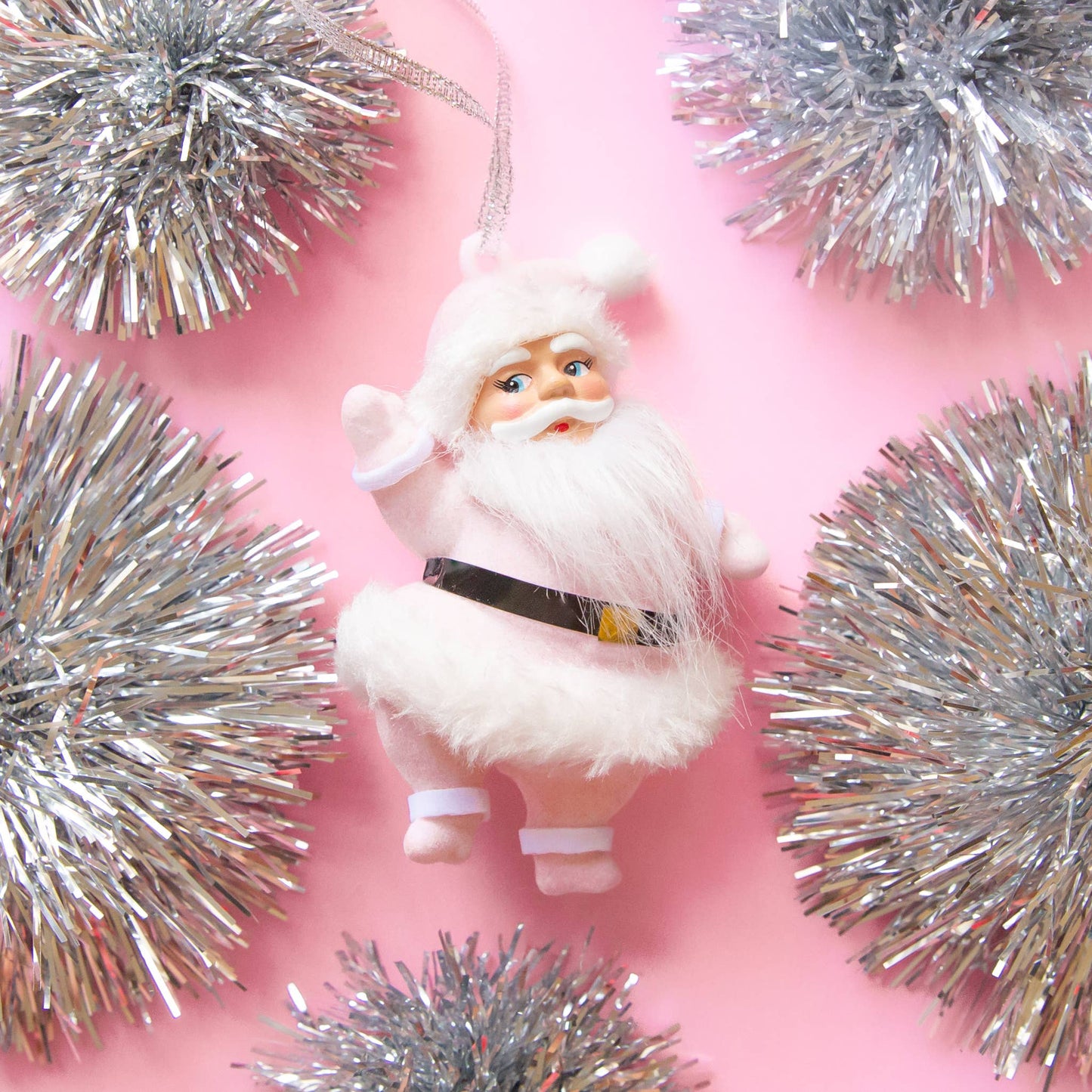 Dancing Santa Ornament