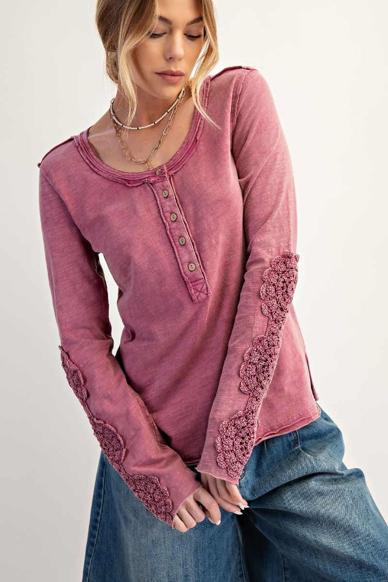 Crochet Cuff Top