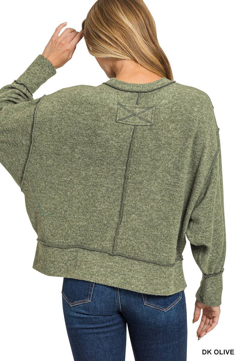 Softest Crop Sweatshirt