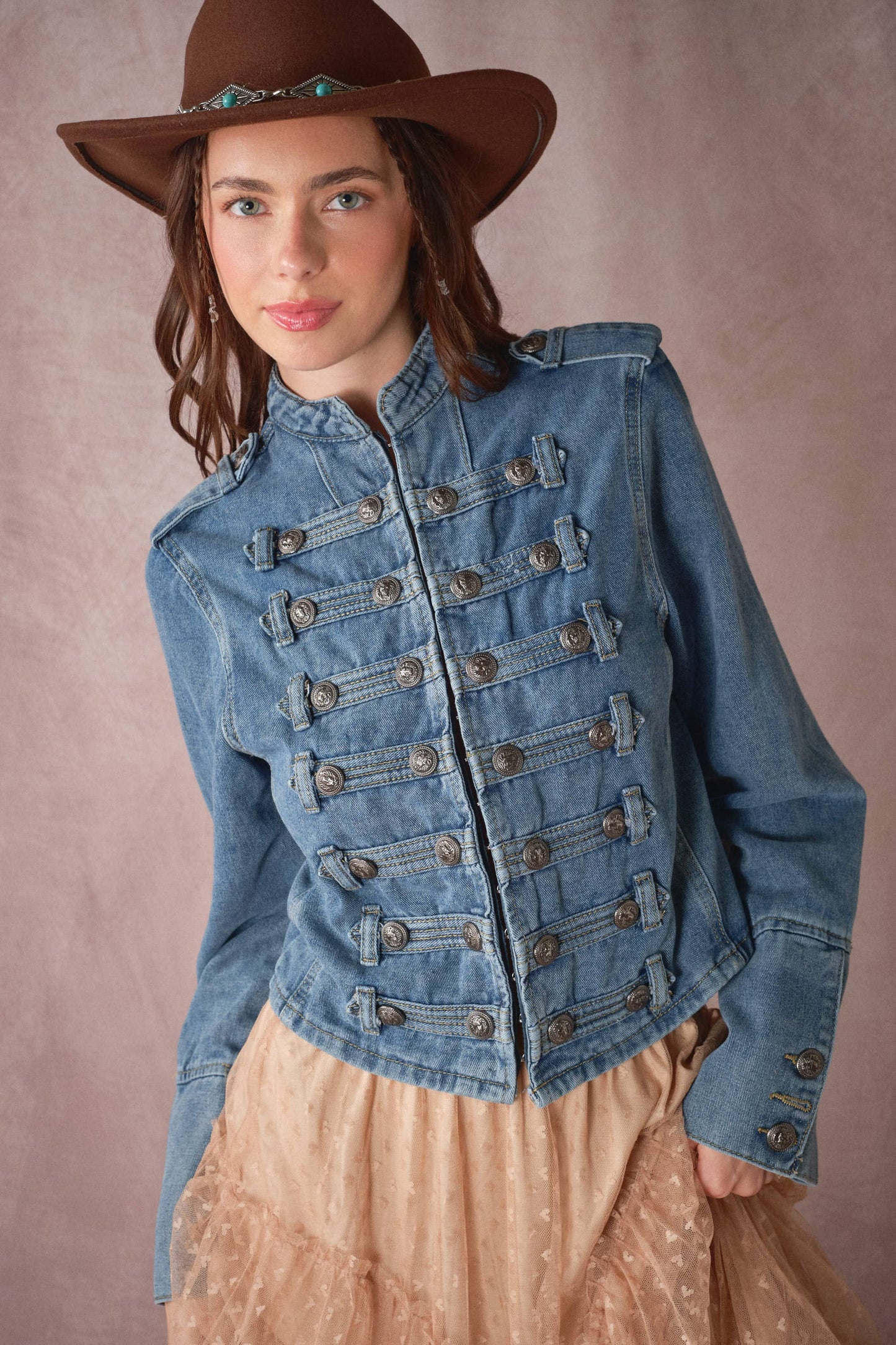 Washed Band Jacket