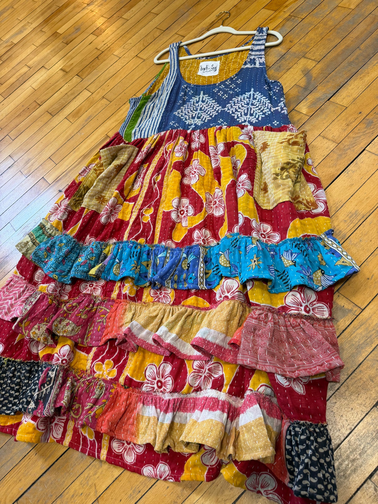 Gypsy Caravan Kantha Dress