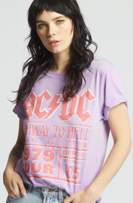 AC/DC Tour Burn Out Tee