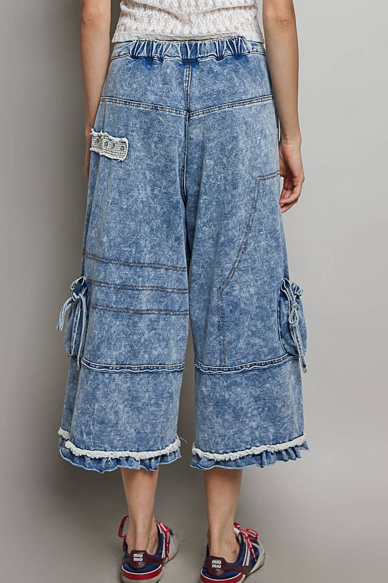 POL: Soft Touch Crop Cargos