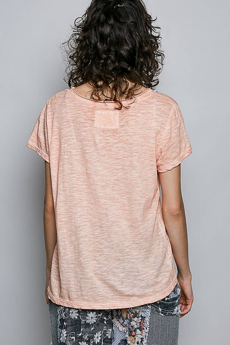 Pol: Hand-Stitched Knit Top