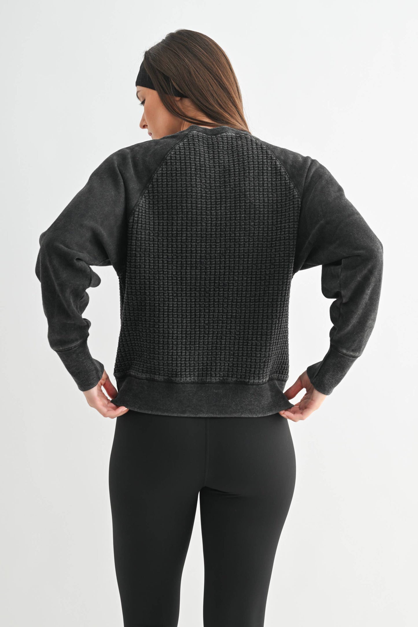 Cozy Waffle Pullover