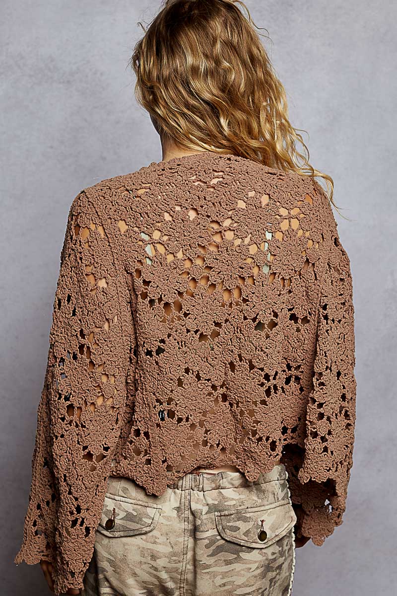 Fancy Crochet Pullover