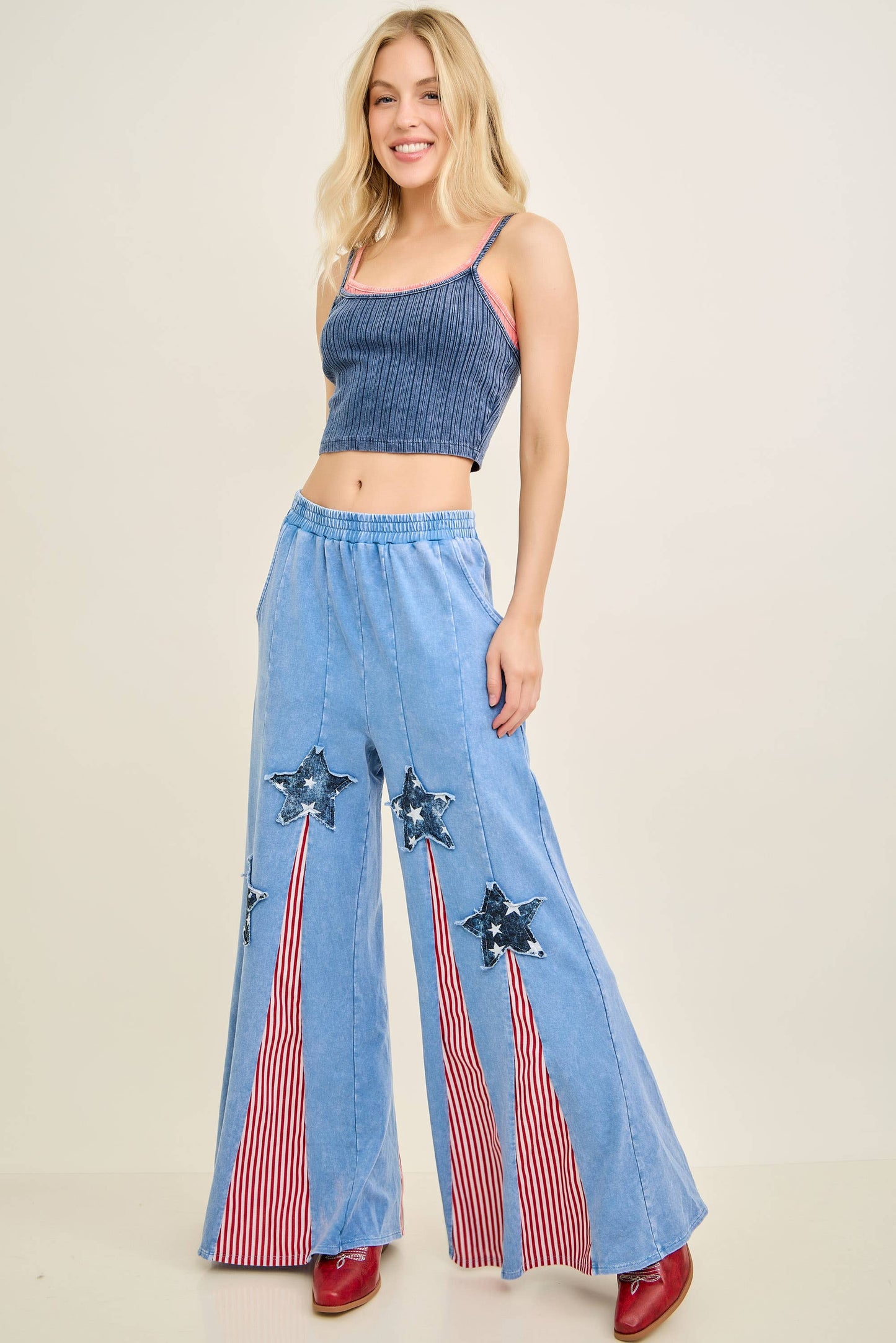 Fun Flare Star Pants