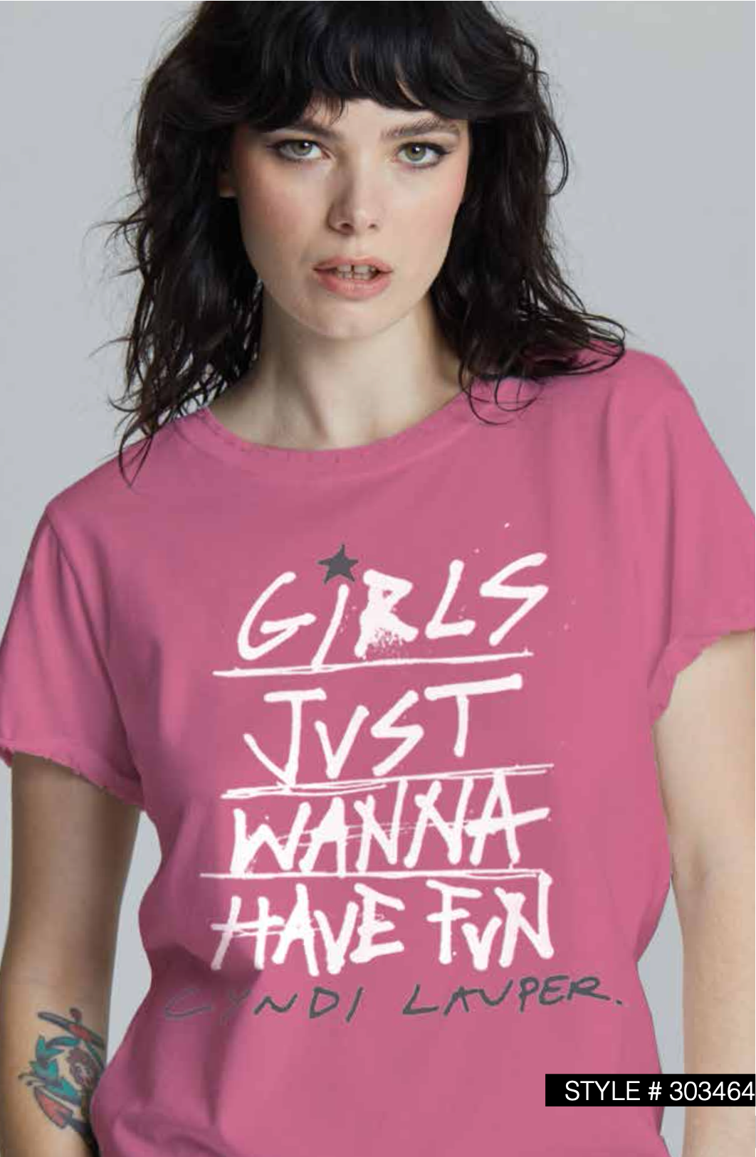 Cyndi Lauper Burn Out Tee