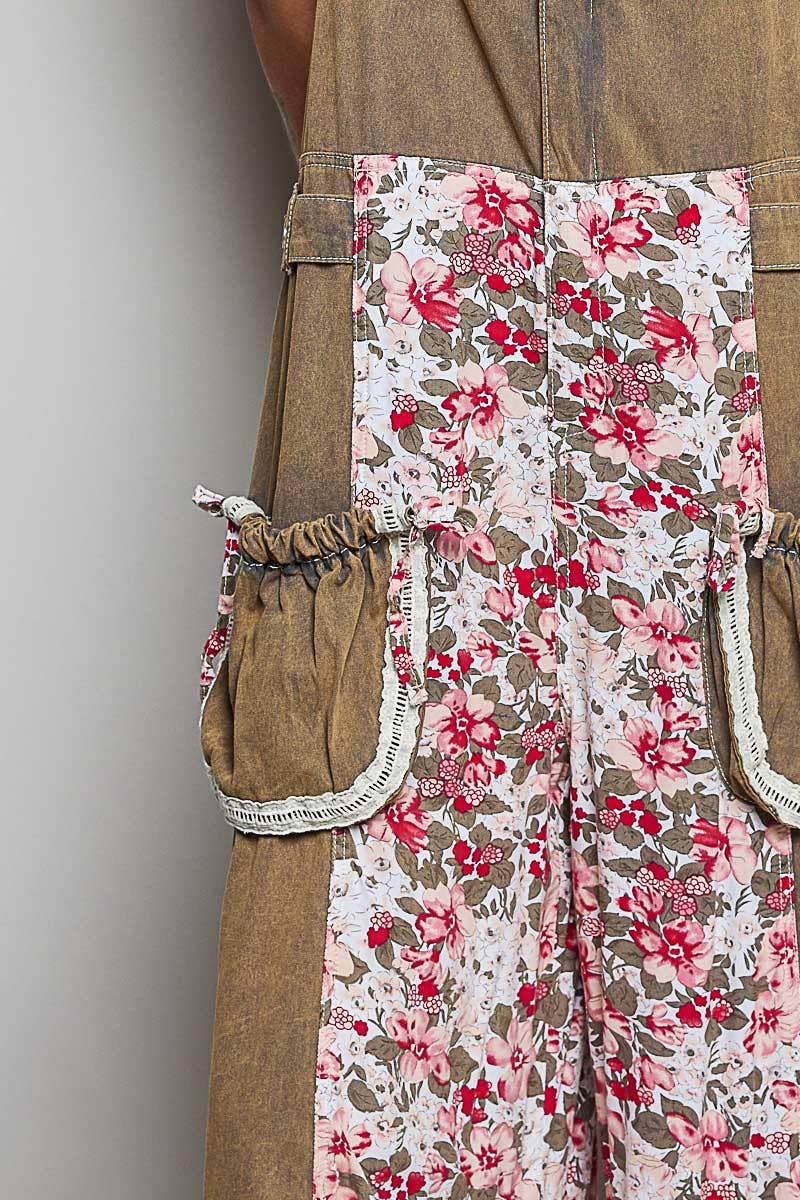 Pol: Vintage Wash Overalls