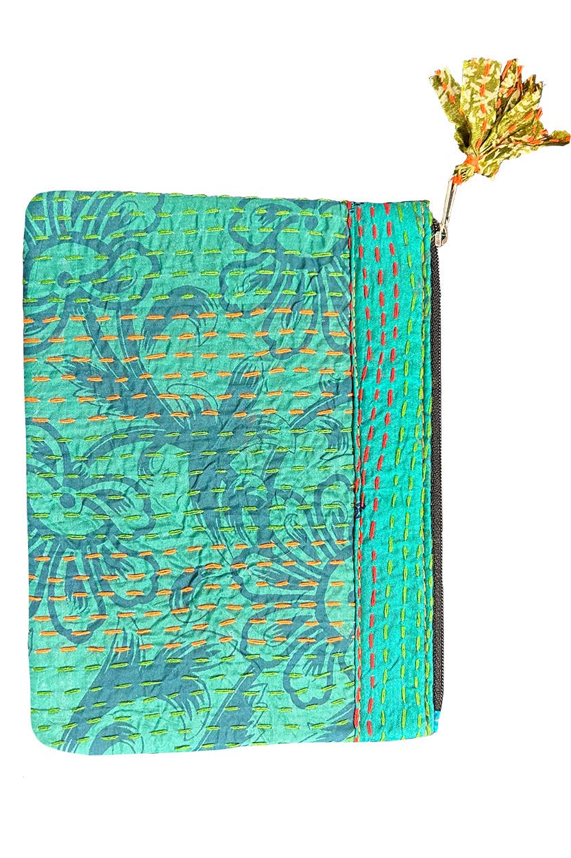 Kantha Accessory Pouch