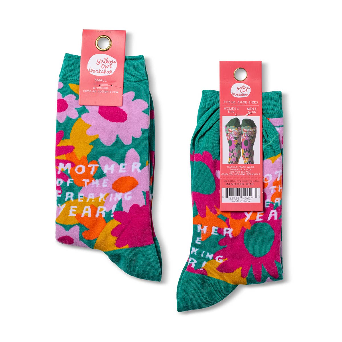 Mother of the Freakin Year Socks