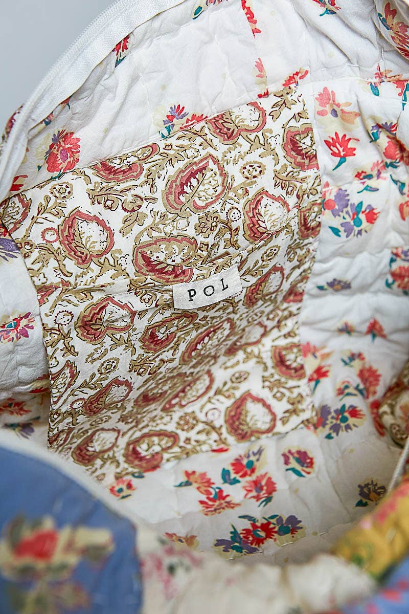 Pol: Bloom Quilted  Patchwork Bag