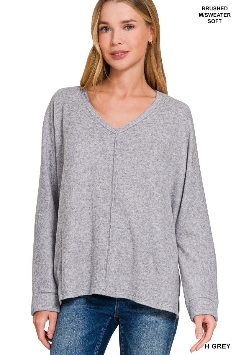 Center Seam Hacci Top