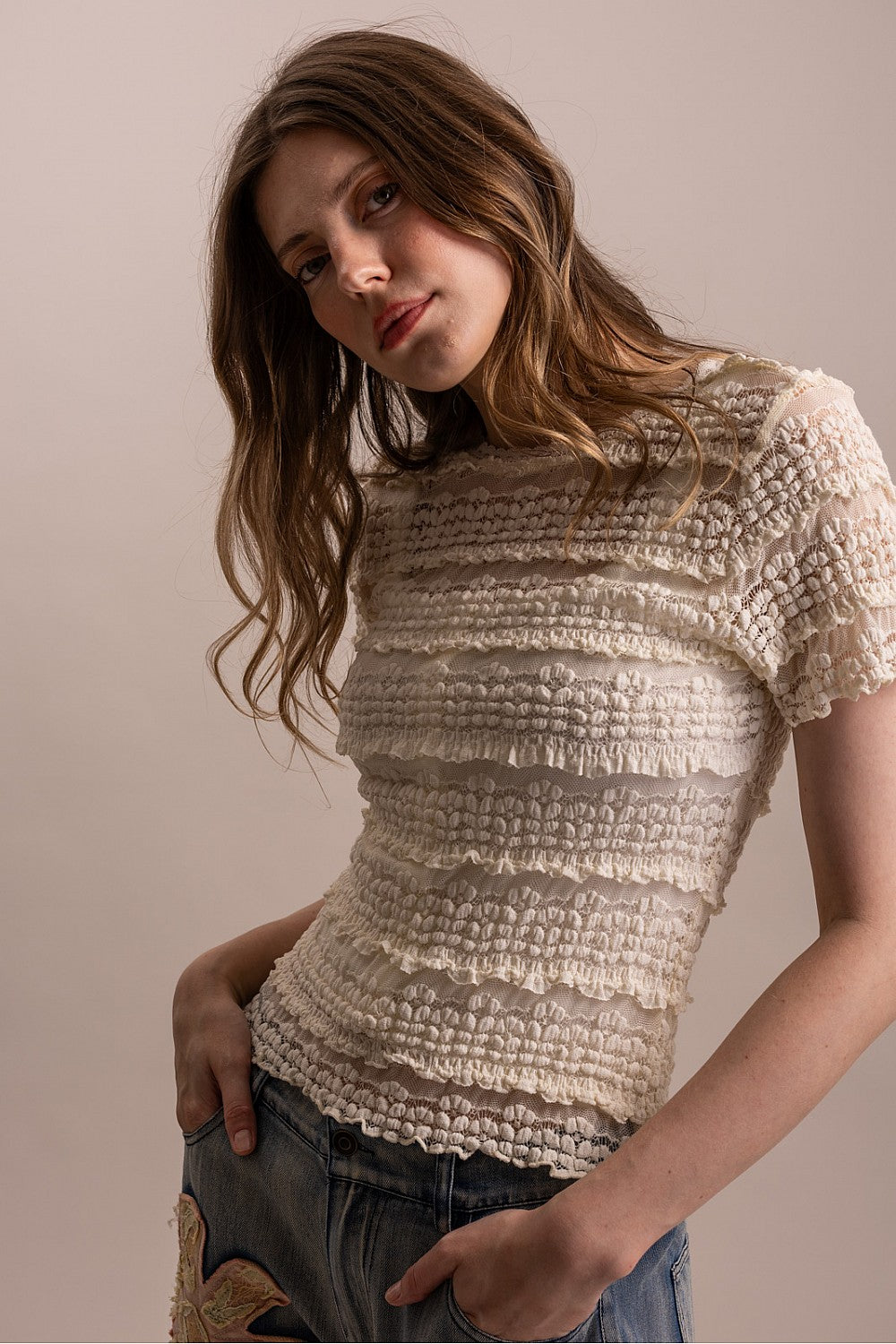 Lace Layers Top