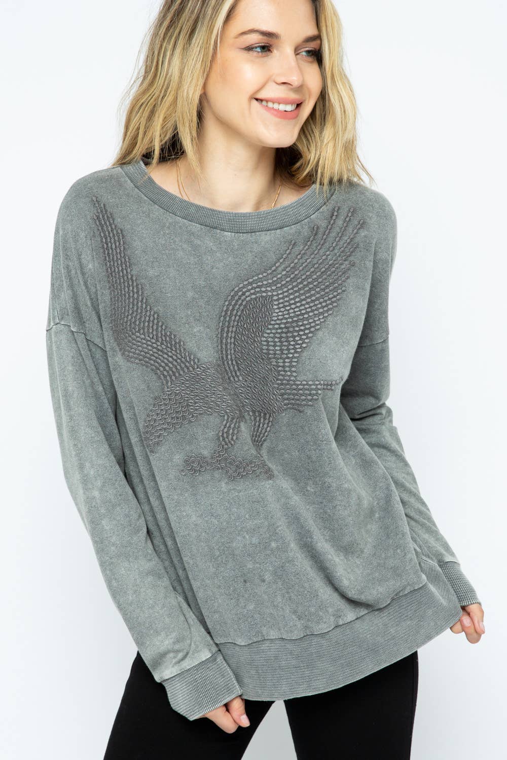 Washed Eagle Sweatshirt