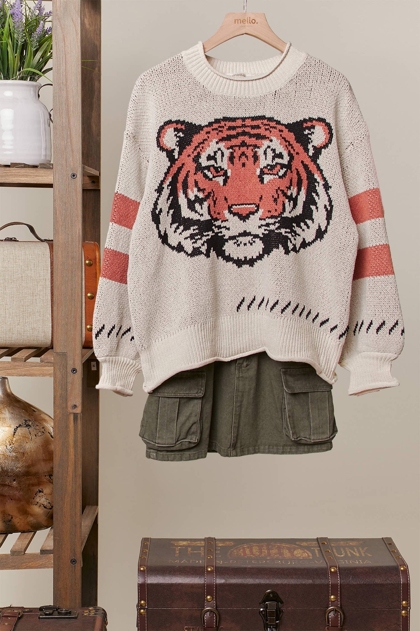 Novelty Print Sweater