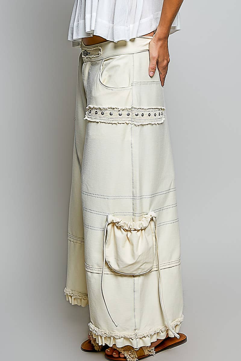 POL: Soft Touch Crop Cargos