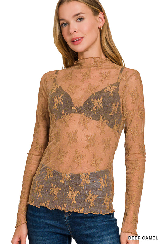Lace Layering Top