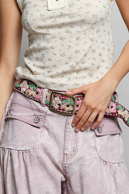 Embroidered Belt