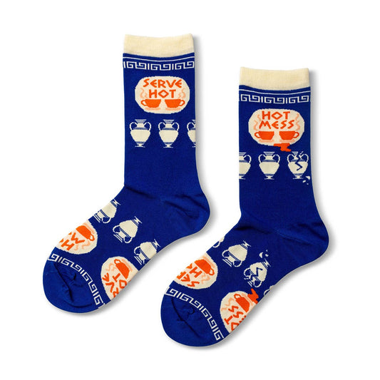 Serve Hot, Hot Mess Socks