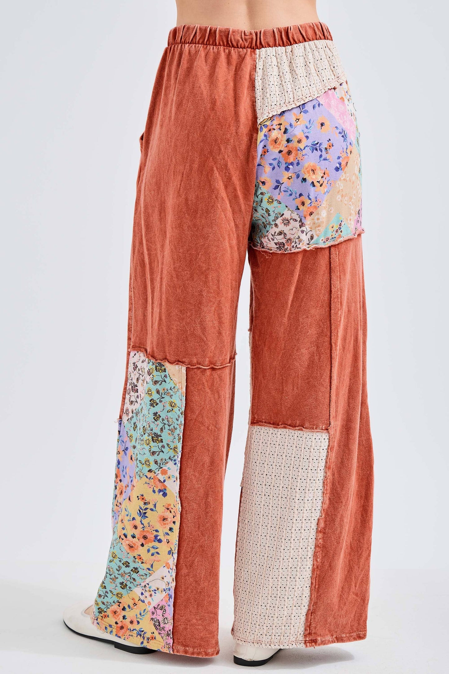 Rusty Floral Pants