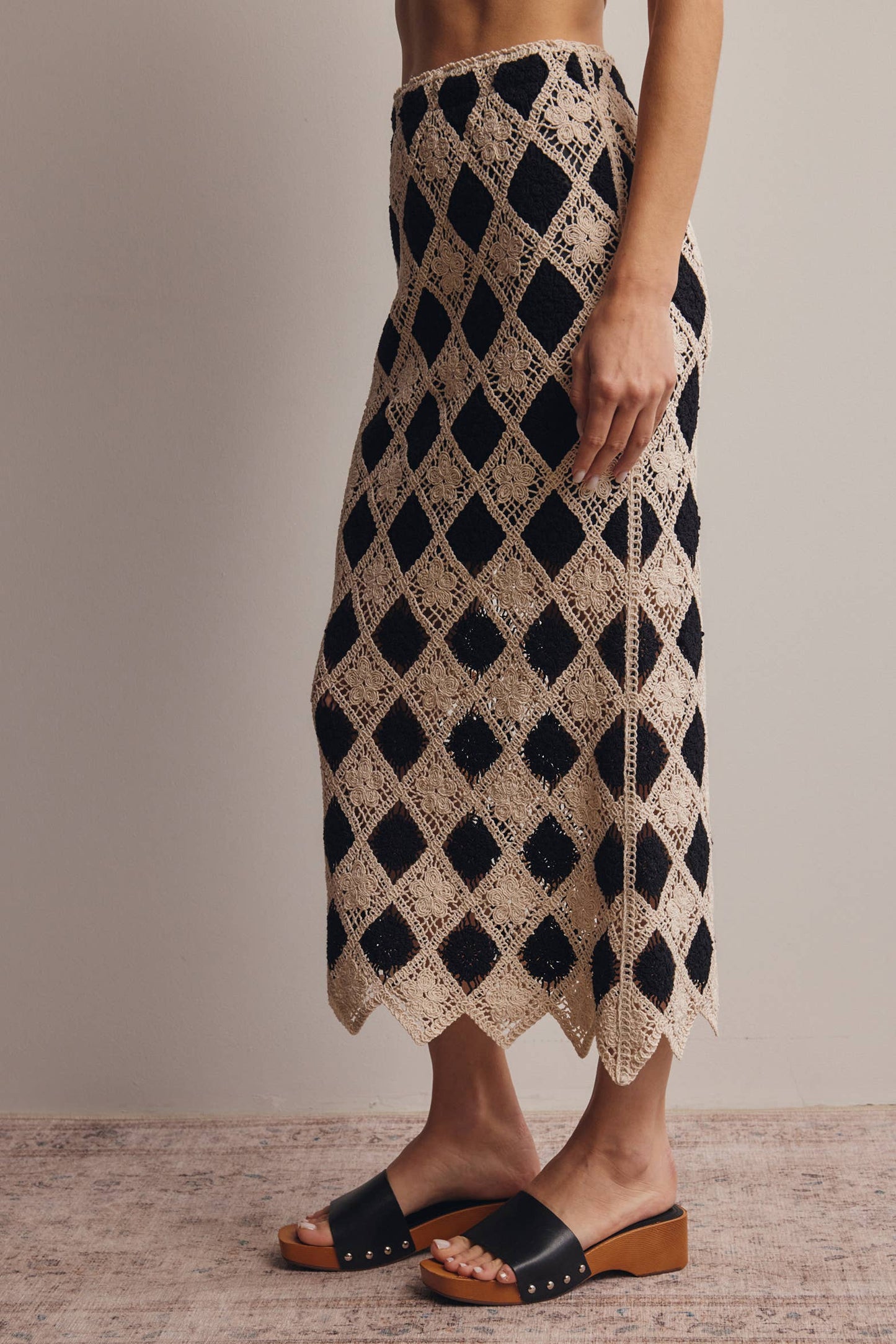 Crochet Midi Skirt