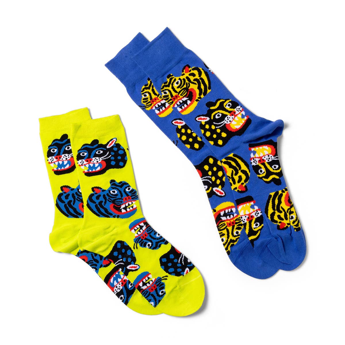 Wild Cats Art Socks