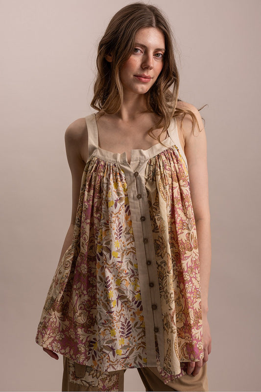 Paisley Floral Tank
