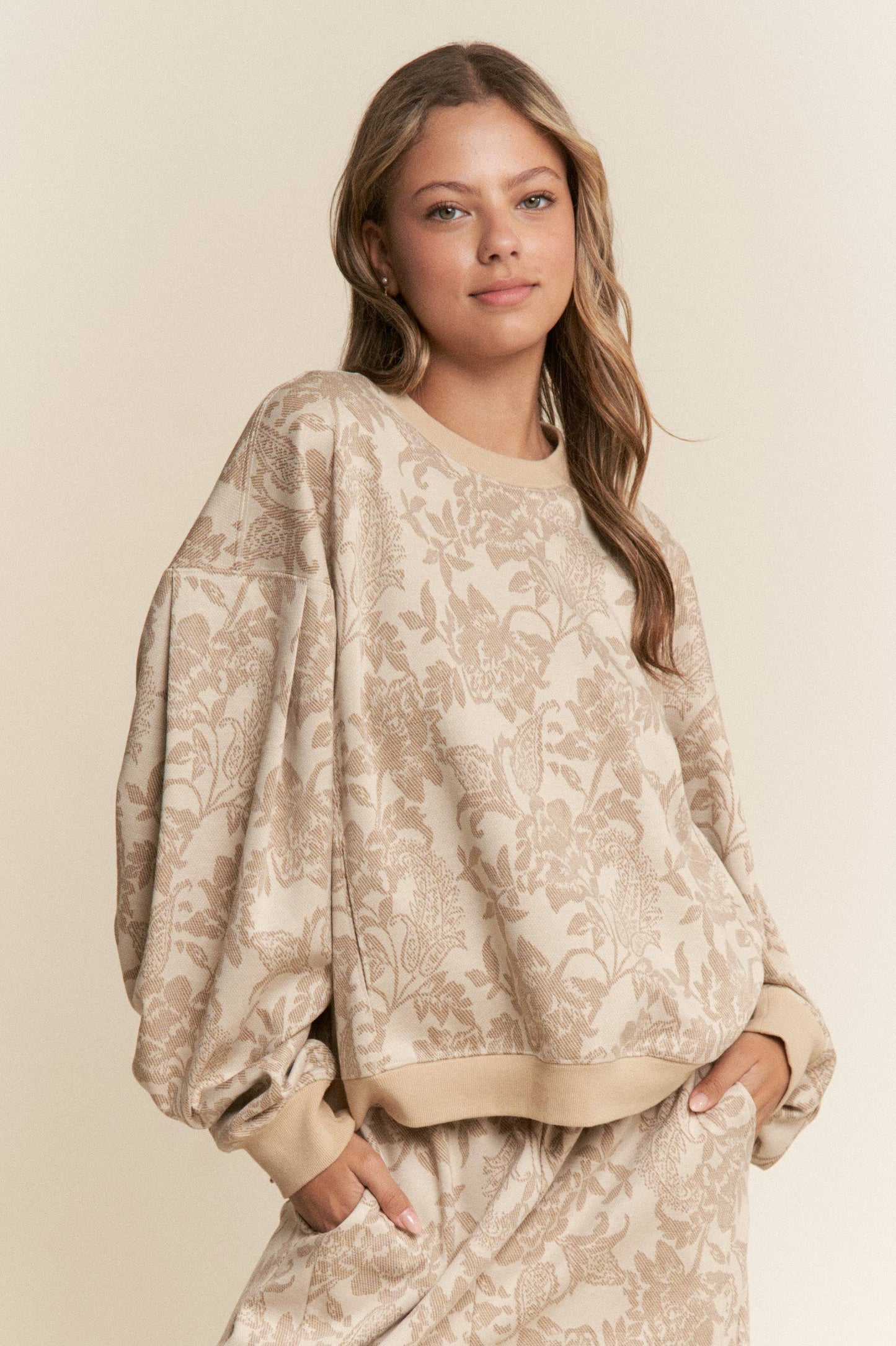 Darling Damask Sweatshirt
