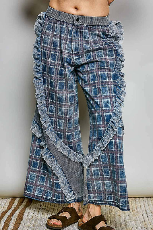 Pol: Ruffle Detail Pants
