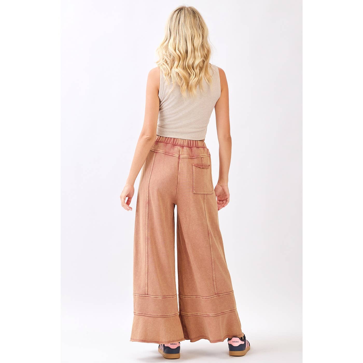 Terry Ruffle Pants