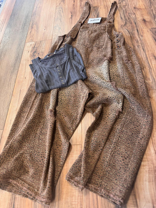 Animal Instinct Overalls