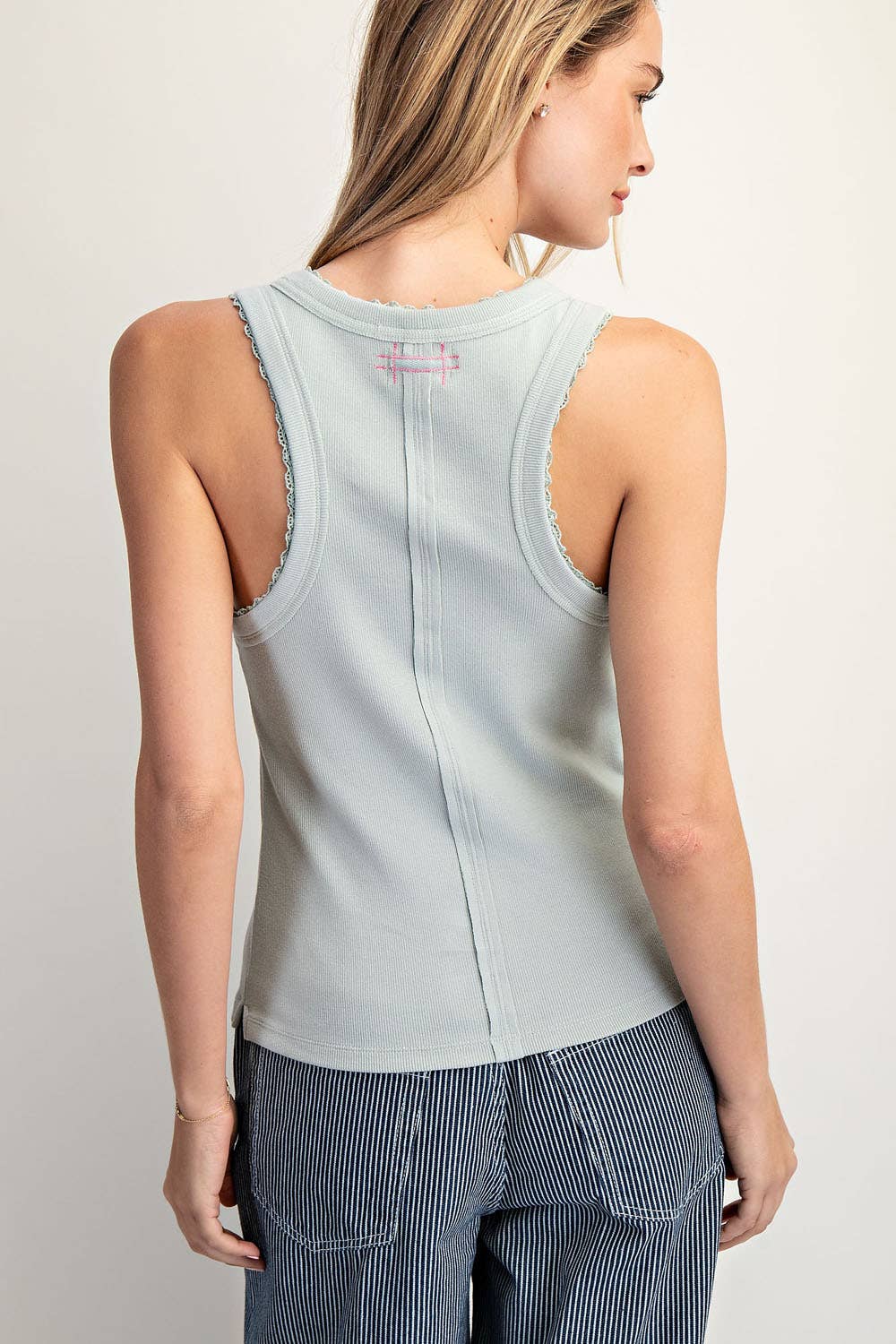 RIBBED KNIT TANK