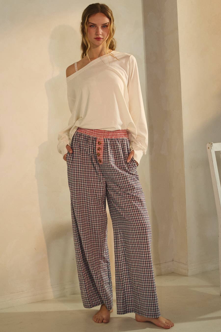 Plaid Lounge Pants