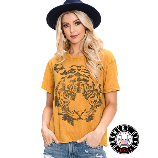 Gold Foil Tiger Tee