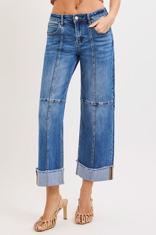 Slouchy Crop Jeans