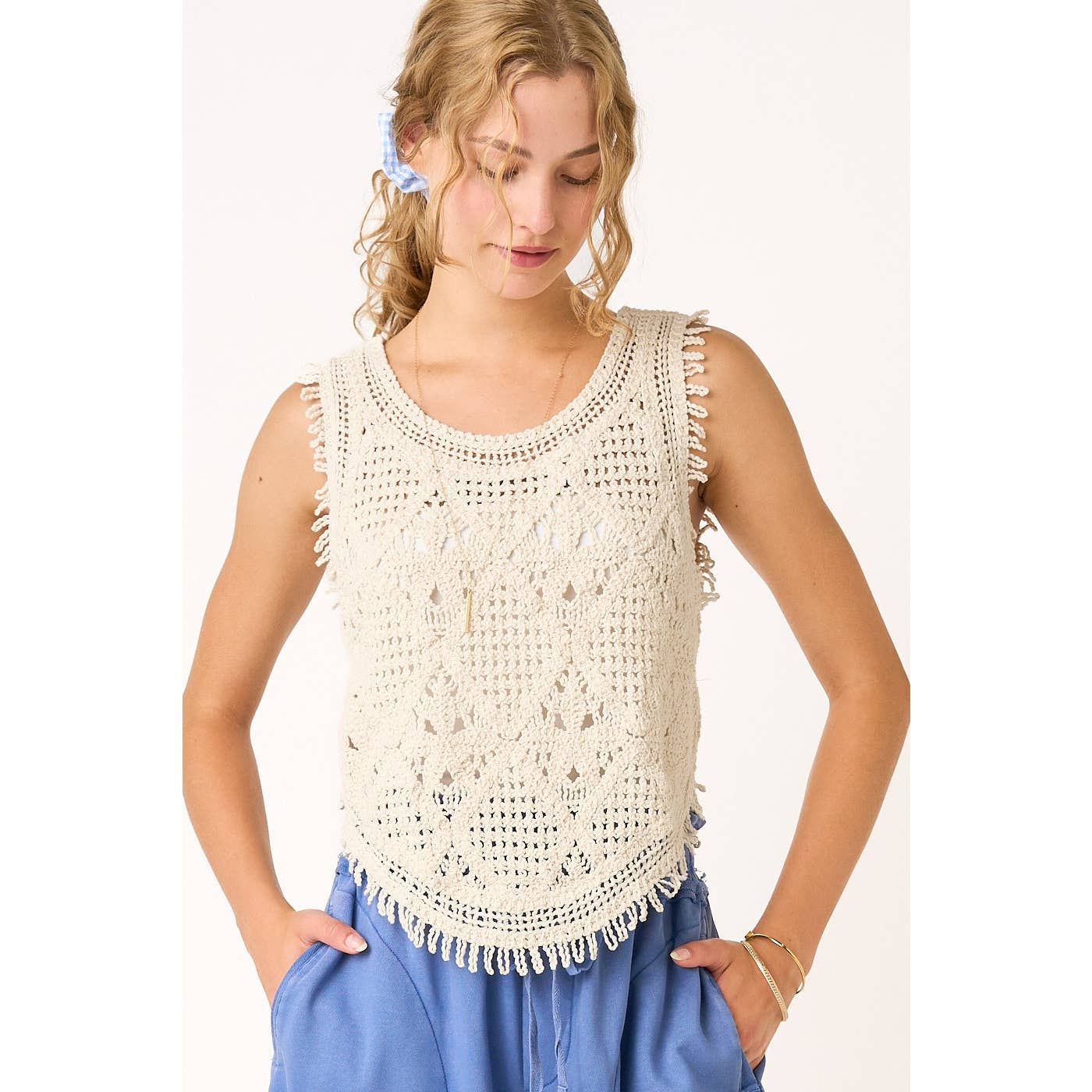 Crochet Knit Tank