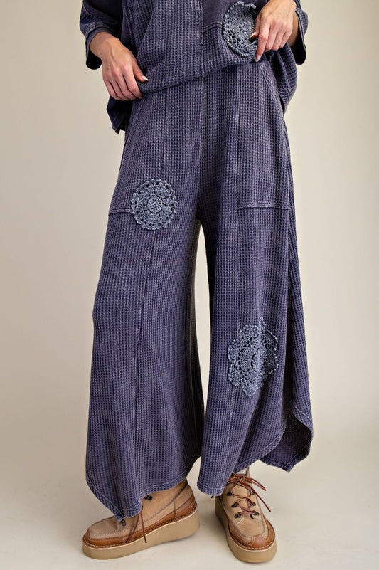 Thermal Crochet Pants