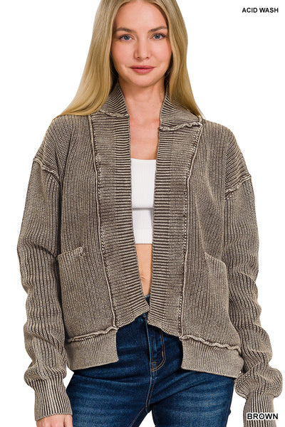 Dropped Shoulder Cardi