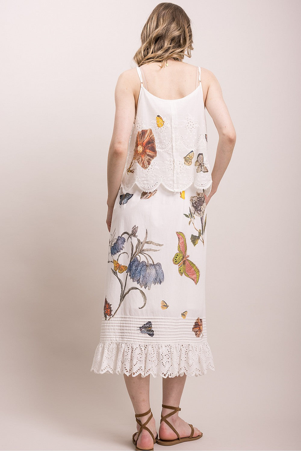 Butterfly Print Dress