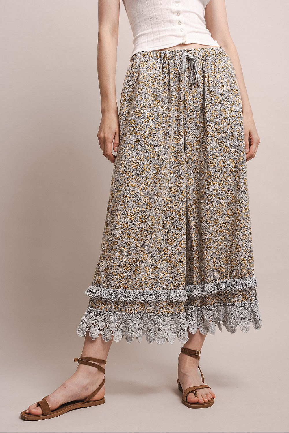 Cropped Lace Bloomers