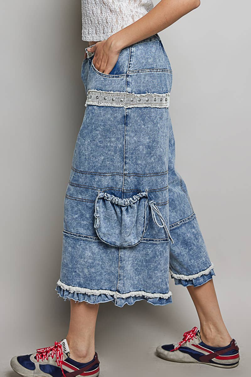 POL: Soft Touch Crop Cargos