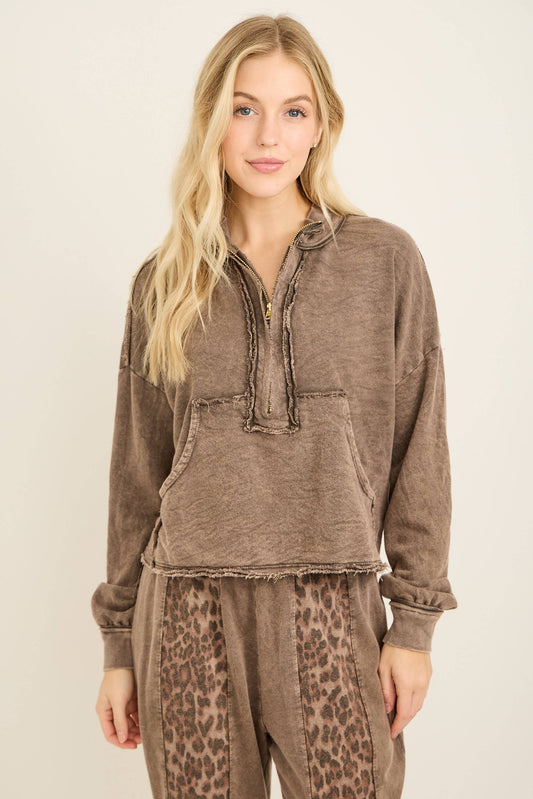 Kangaroo Pocket Top