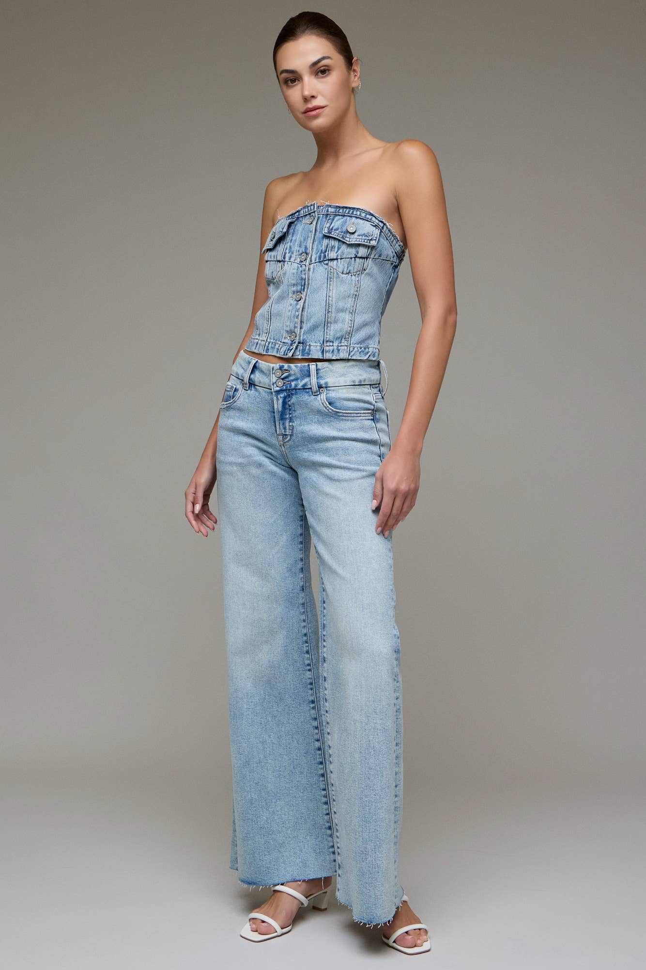 DOUBLE BUTTON FLARE