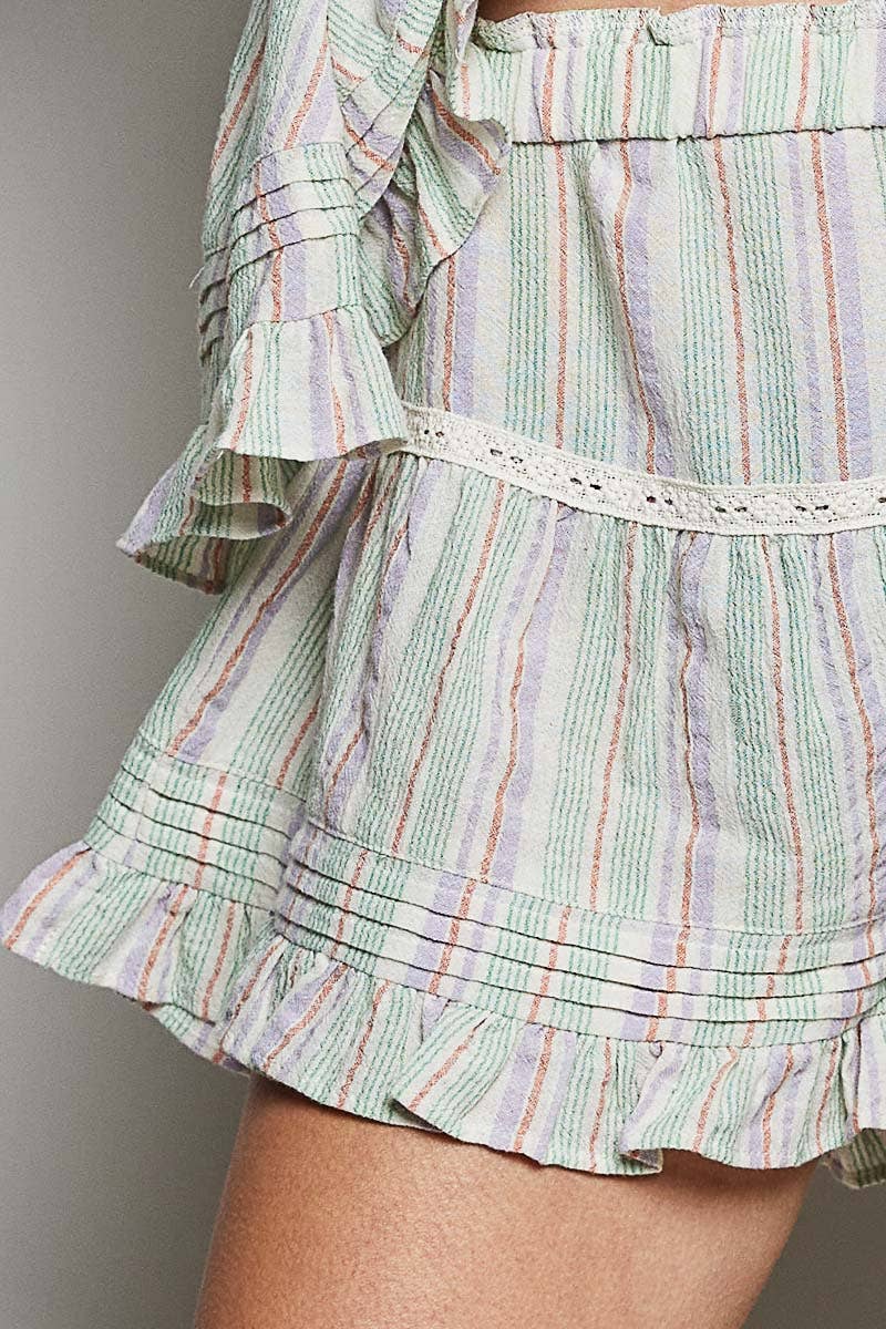 Pol:  Ruffle Shorts