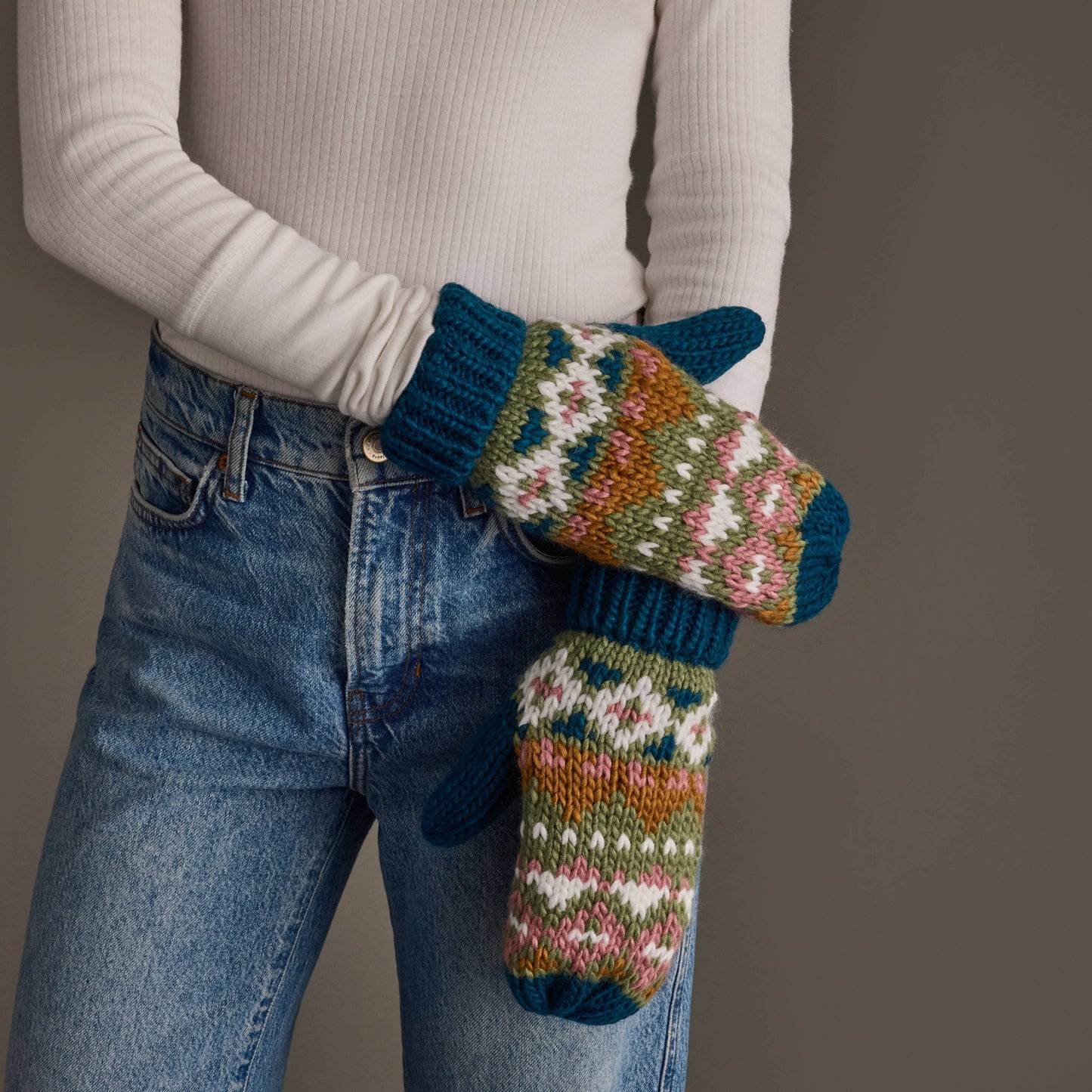 Jewel Tone Mittens