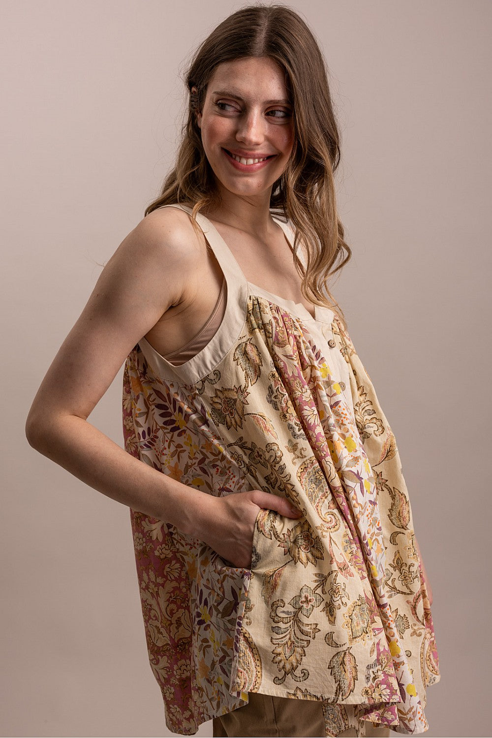 Paisley Floral Tank
